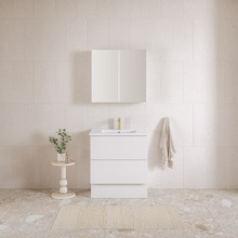 Elemental Plus 750mm Freestanding Single Vanity with Removable Kickboard